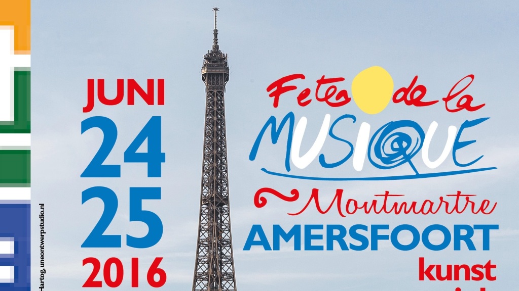 Fête de la Musique Amersfoort 24 en 25 juni 2016